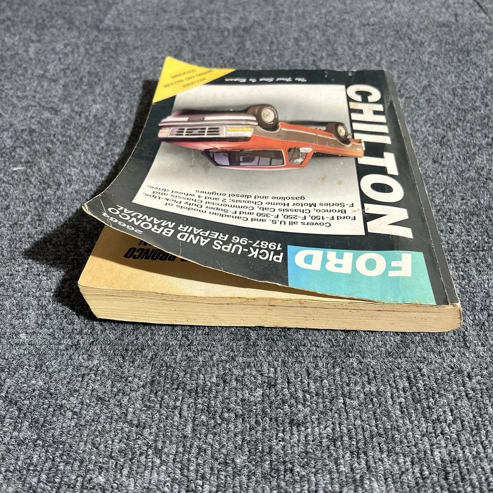 Chilton 26664 Ford Pick-Ups and Bronco 1987-96 Repair Manual with Diagrams
